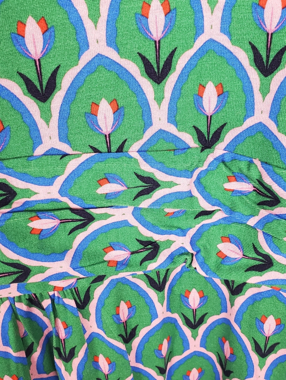 Boden Geometric Amelie Tulip Print Midi Dress Size 20R NWT - Picture 8 of 16